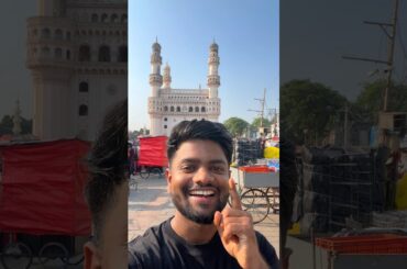 Trying Top 5 Hyderabad food spots #shorts