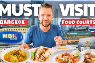 Bangkok’s 7 BEST Food Courts 2026  🇹🇭 (20 Must-Try Thai Dishes)
