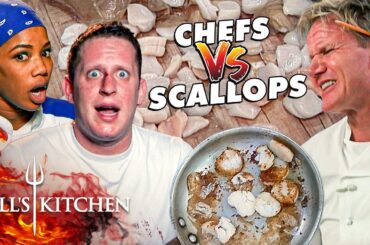 Scallops Are the Downfall Of Many Chefs | Hell’s Kitchen