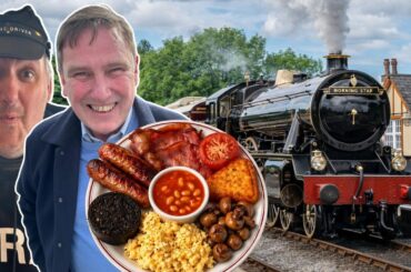 We Review The UK's Cheapest Train Dining! Incredible Value!