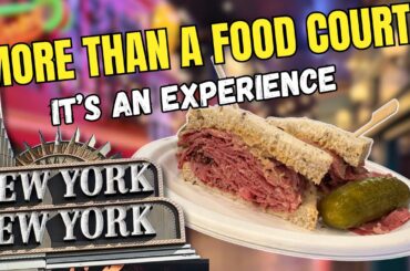 Three Meals in the Village at NYNY - Great Theming but How's the Food?