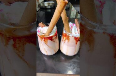 KitKat milk shake 🥰👍 #viral #food #cooking #foodie #recipe #shorts #kitkatmilkshake #viralvideo