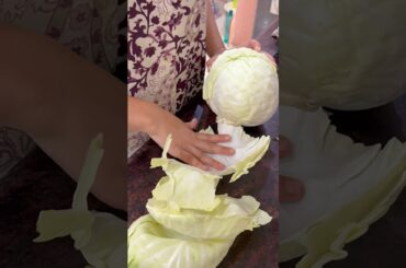 Tried to make the viral pakodas🥬🥔 #nehabisht #ytshorts #cooking #viralrecipe #cabbagepakorarecipe