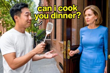 Asking Millionaires in NYC to Cook for Them in Their Home