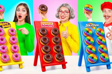 Me vs Grandma Cooking Challenge | Amazing Hacks and Tricks by Multi DO Challenge