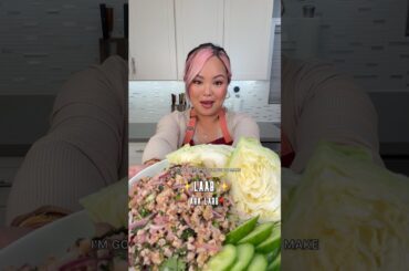 Larb aka laab recipe 😋 #recipe #cooking