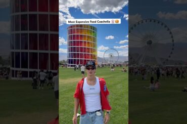 Trying the best food at Coachella from least expensive to most expensive #coachella
