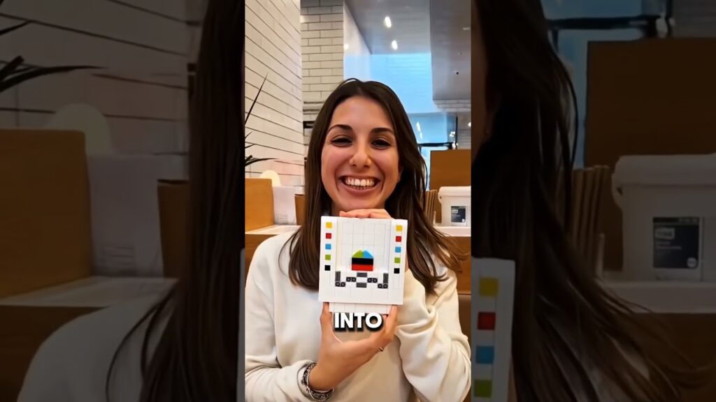 You can’t order at this restaurant unless you build your meal with LEGO bricks