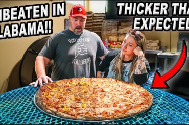 Finish Fat Boys' "Gut Buster" Pizza Challenge and Win Free Food for 1 Year!! Ft. @KatinaEatsKilos​