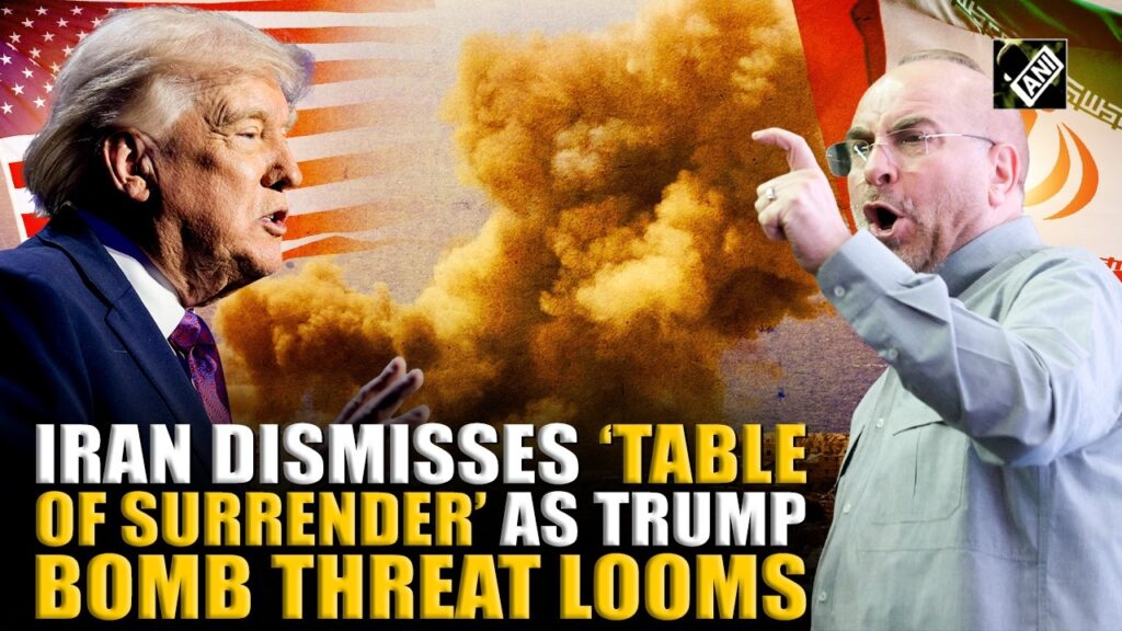 Iran’s MB Ghalibaf rejects “Table of Surrender” as US President Trump’s  Bomb threat looms amid war