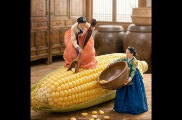 Tiny chefs cooking giant vegetables 🥕👨‍🍳🔥 #veggies #cooking