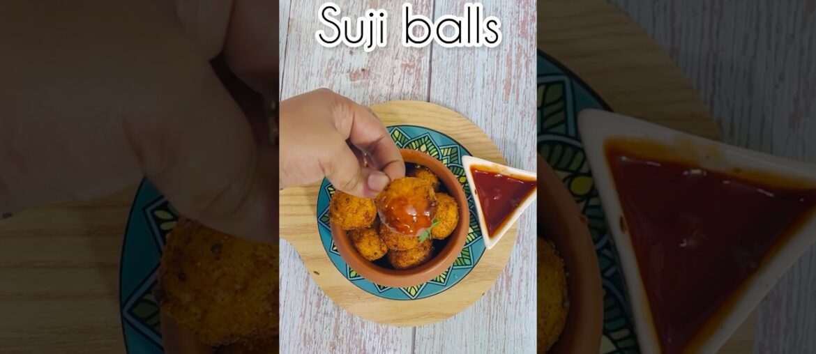 Suji balls | suji healthy breakfast | suji breakfast | #recipe #viral #shorts #cooking