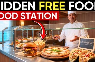 10 FREE Cruise Food Stations Most Passengers Never Find