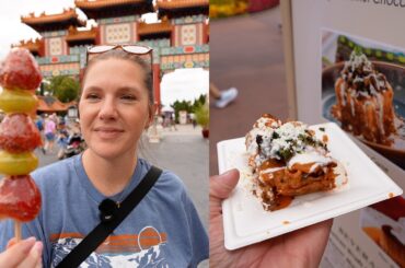 This Disney Food Vlog Was Worth The Heartburn! EPCOT Flower & Garden Lunch Date! NEW Menu Items!