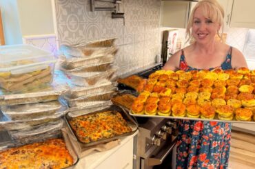 50 MASSIVE Freezer Meals on a Budget | Turning 360 Eggs into MONTHS of Meals for My Family of 10!!