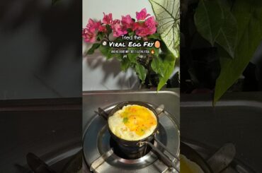 Viral egg fry 🔥🥚 | Egg recipes | #viralegg #viraleggrecipe #recipe #cooking