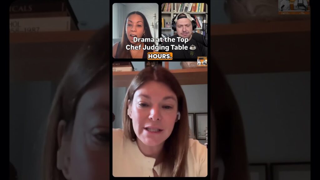 Drama at the Top Chef Judging Table ☕️😲