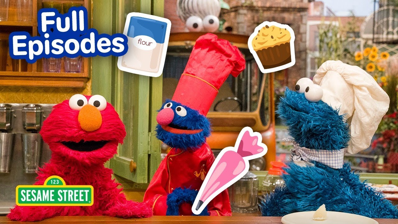 Cooking with Elmo and Cookie Monster!🍰🍕 | FOUR Sesame Street Full Episodes | 90 Minutes Cooking with Elmo and Cookie Monster!🍰🍕 | FOUR Sesame Street Full Episodes | 90 Minutes