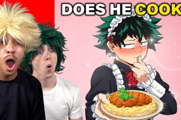 MHA Voice Actors COOK FOR EACHOTHER IRL...