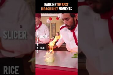 Ranking Best Hibachi chef moments... #ranking #shortsfeed #usa