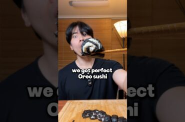 How to make Oreo Sushi🤤🤤 #food #cooking #recipe