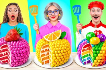 Me vs Grandma Cooking Challenge | Amazing Kitchen Tricks by Multi DO Challenge