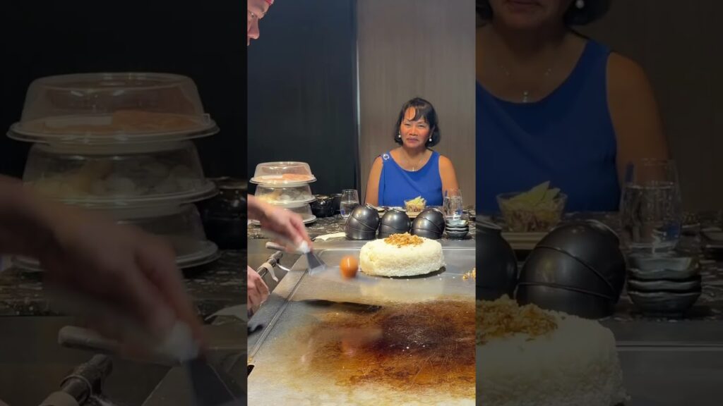 Teppanyaki Dinner on a Cruise… #travel #nclcruise