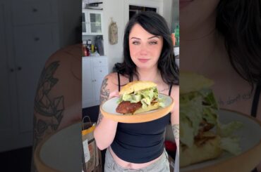 Blackened Chicken, Pesto Caesar Salad!! #cooking #easyrecipe #sandwich