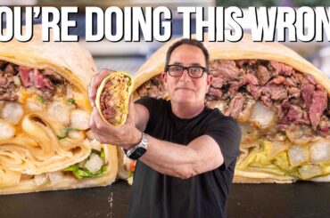 You've been doing California Burritos WRONG