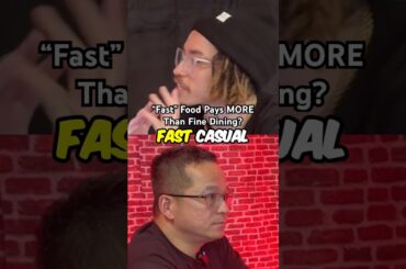 Why Fast Food makes MORE money than Fine Dining👀🍽️ #restaurantbusiness #foodindustry #careergrowth