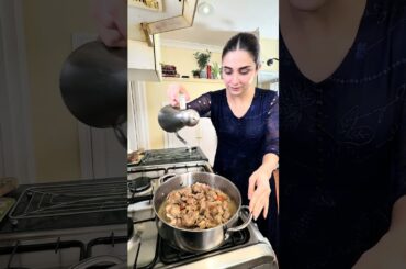 Today I made shaljam ghosht and chocolate chip cookies