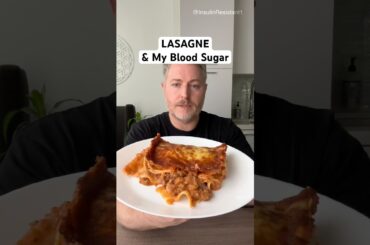 What does this lasagna do to my glucose level? #glucose #bloodsugar #lasagna ￼