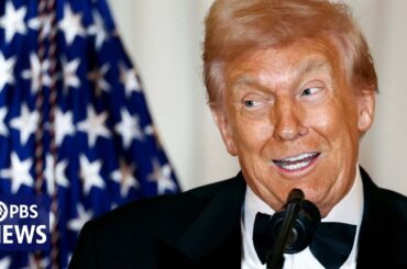 WATCH LIVE: Trump attends White House Correspondents' Dinner for the 1st time as president