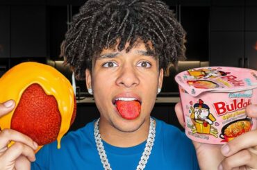 SPICEY NOODLE HOT CHEETO BALLS | Kane’s Kitchen