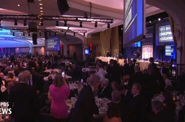 WATCH: Trump evacuated from White House Correspondents' dinner after security incident