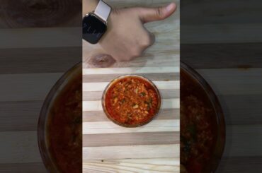 गुजराती हरी धनिया लहसुन चटनी 2 मिनट रेसिपी #asmr #trending #trendingshorts #shortsfeed #shortvideo