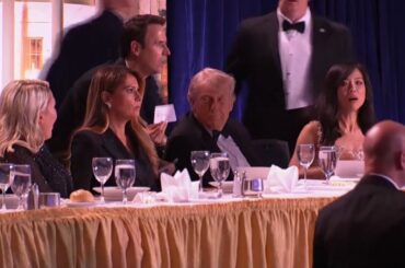 Donald Trump and Melania evacuated from the White House Correspondents’ Dinner