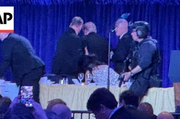 First-hand account of Trump's evacuation after security incident at correspondents' dinner