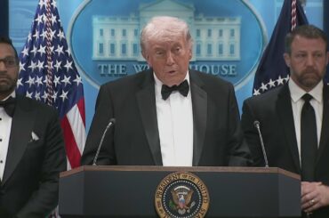 Trump holds press briefing after shooting incident at White House correspondents' dinner