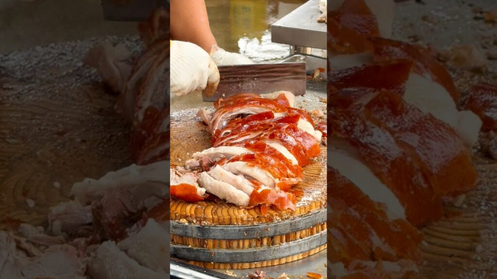 Delicious 😋 From Kitchen to Table 🐖🔪 #food #usa #shorts