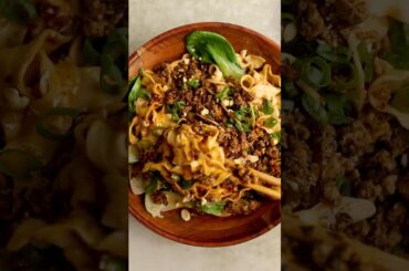 Dan Dan Noodles 🍜🔥