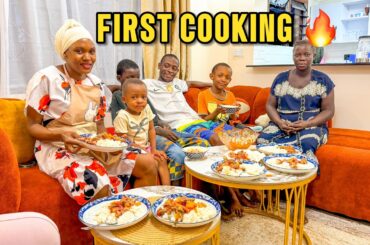 First Cooking Ever in Our New Kitchen 😍🏡 Beef Stew & Coconut Rice 🍛🔥