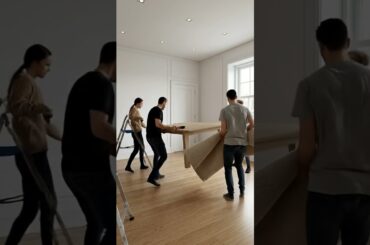 This Dining Room Transformation Feels Illegal 😳 #beforeafter #homemakeover #airenovation