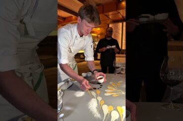 "Paint" Dessert at Alinea's 20th anniversary tour at Bellagio in Las Vegas