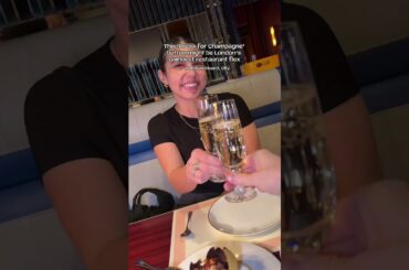 East-London restaurant with quirky ‘Press for Champagne’ button