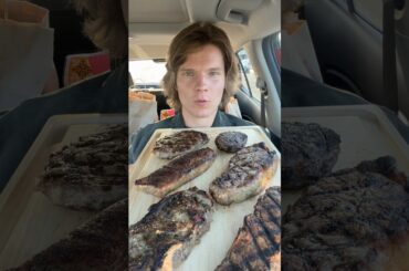 Who Has The Best Steak? Sponsored By MenuFit #shorts #food #steak