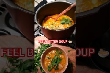 Easy Chicken Noodle Soup 🍜 | Simple Healthy Recipe | Easy Home Cooking #food #asmr #cooking