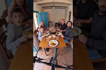 POV downhill goes wrong… and ends inside someone’s dining room 🏠🥘
