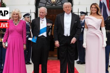 LIVE: Trump host King Charles III for state dinner at the White House