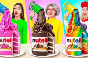 Me vs Grandma Cooking Challenge | Awesome Cooking Battle by Super Hyper DO